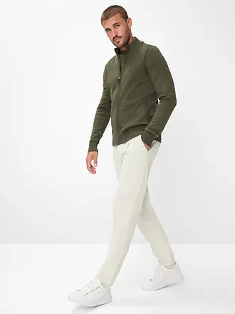 BRAX | Strickjacke JAKE | olive